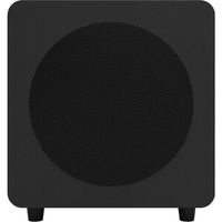 Kanto 8-inch Sealed Powered Subwoofer w. RCA Cable - Matte Black - SUB8VMB