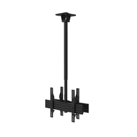 Kanto Back-to-Back Dual Screen TV Ceiling Mount for 40” to 80” TVs - CM600BTB
