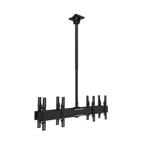 Kanto Back-to-Back Quad Screen TV Ceiling Mount for Four 40 to 45 TVs - CM600B4B