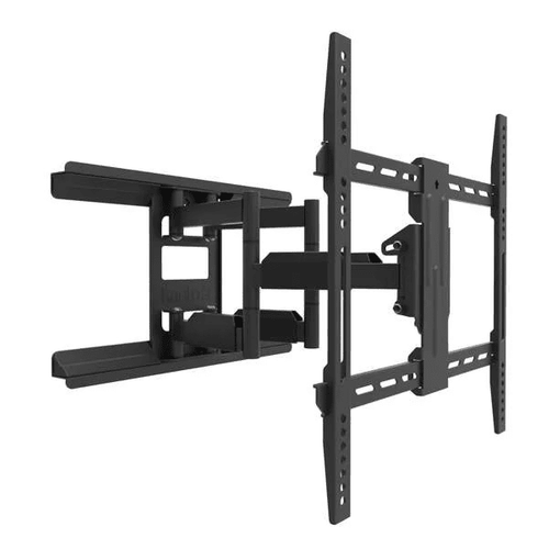 Kanto Full-Motion Metal Stud TV Mount with SNAPTOGGLE Heavy-Duty Toggle Bolts for 34" to 65" TVs - Black - LX600SW