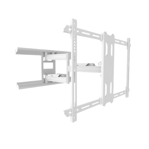 Kanto Full Motion TV Wall Mount for 37-inch to 75-inch TVs - White - PDX650W