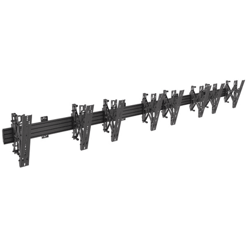 Kanto Menu Board Wall Mount System with Tilting Arms for 40" - 60" TVs, 4 Screens - MBW41PT