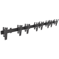 Kanto Menu Board Wall Mount System with Tilting Arms for 40" - 60" TVs, 4 Screens - MBW41PT