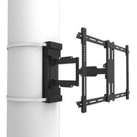 Kanto No Drill Column and Pillar TV Mount for 37" to 75" TVs - Black - PSC350