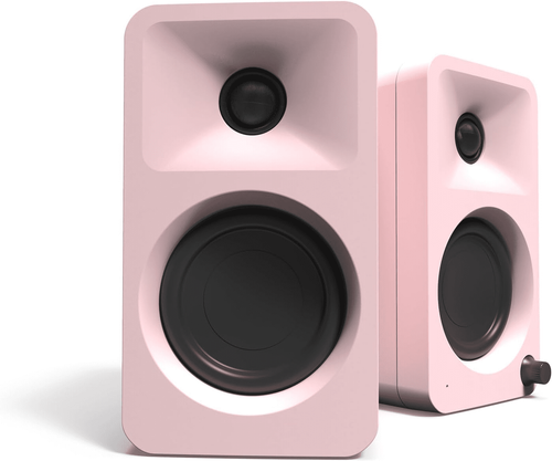 Kanto Powered Reference Desktop Speakers with USB-C Input and Bluetooth - Pink, Pair - ORAMP