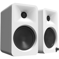 Kanto Powered Reference Speakers with USB-C Input and Bluetooth - White, Pair - ORA4MW