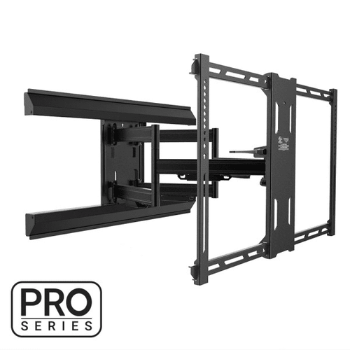 Kanto Pro Series Full Motion TV Wall Mount for 39-inch to 80-inch TVs with movable pivot and tool-less tilt - Black - PMX680