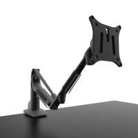 Kanto Single-Monitor Gas Shock Desktop Mount for 17-inch to 32-inch Displays - Black - DMS1000