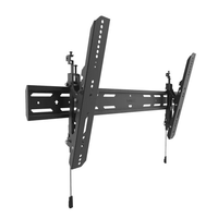 Kanto Tilting Low-Profile TV Mount for 40-inch to 90-inch TVs - Black - PT400