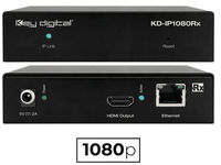 Key Digital 1080p AV over IP System Receiver - KD-IP1080RX