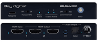Key Digital 2 Output HDMI Splitter Distribution Amp  - KD-DA1X2DC