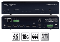 Key Digital 4 Input Pro Series HDMI Auto Switcher with Web UI  - KD-Pro4x1X-2