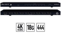 Key Digital 8 Output HDMI Splitter Distribution Amp  - KD-DA1x8