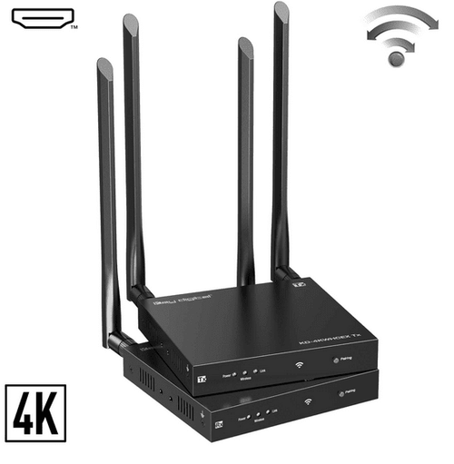 Key Digital HDMI 4K 60Hz 100 ft Wireless Extender KIT with IR - KD-4KWHCEX