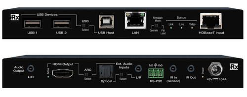Key Digital HDMI over 100m CAT6 HDBaseT Receiver for UCC Solutions  - KD-X100MRX
