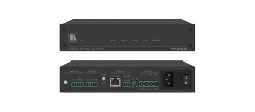 Kramer 1x240W @ 70V/100V And  2x120W @ 8? Controllable Power Amplif - PA-240Z