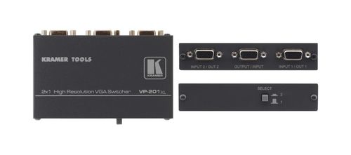 Kramer 2x1 Computer Graphics Video Mechanical Switcher - VP-201XL