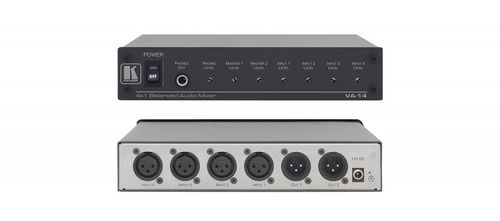 Kramer 4 Channel Balanced Audio Mixer - VA-14