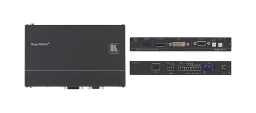 Kramer 4-Input Multi-Format Video over DGKat TX&Step-In Commander - SID-X1N