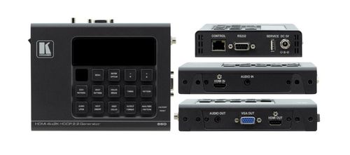 Kramer 4K UHD HDMI Pattern Generator & Analyzer - 860