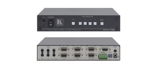 Kramer 4x1 Computer Graphics Video & Stereo Audio Standby Switcher - VP-411DS
