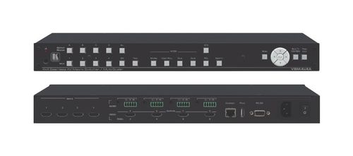 Kramer 4x4 Seamless Matrix Switcher/Multi?Scaler with Analog Audio - VSM-4X4A