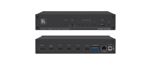 Kramer 5-Port 4K HDMI Video Content Overlay - VCO-5UHD