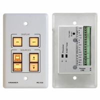 Kramer 6-Button Room Controller with Printed Group Labels - RC-62(B)