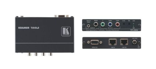 Kramer Component Video or Computer Graphics Video with Audio over T - TP-46N