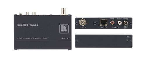 Kramer Composite Video & Stereo Audio over Twisted Pair Transmitter - 711N