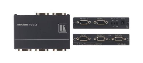 Kramer 1:4 Computer Graphics Video Distribution Amplifier - VP-400K
