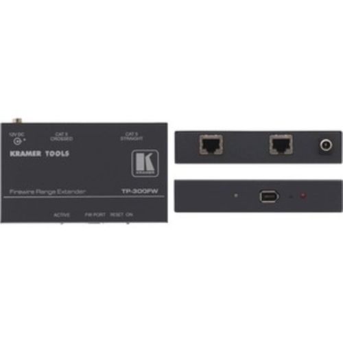 Kramer FireWire over Twisted Pair Transmitter / Receiver & Range Ex - TP-300FW