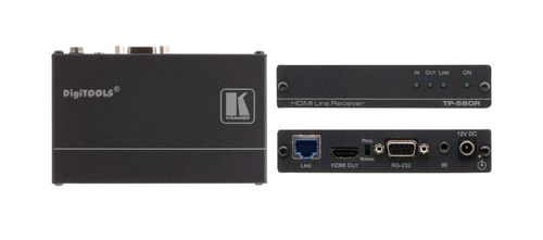 Kramer HDMI, Bidirect.RS?232, IR over Twisted Pair HDBaseT Receiver - TP-580R