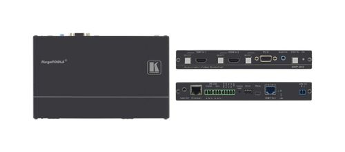 Kramer HDMI, VGA, RS?232, ETH & Audio over HDBaseT step-in commande - DIP-20