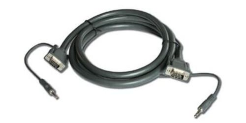 Kramer Molded 15-pin HD + Audio (Male - Male) Cable (50') - C-GMA/GMA-50