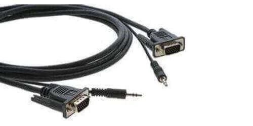 Kramer Molded 15-pin HD(Male-Male) Flexible Cable with Audio (15') - C-MGMA/MGMA-15