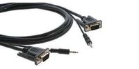 Kramer Molded 15-pin HD(Male-Male) Flexible Cable with Audio (15') - C-MGMA/MGMA-15