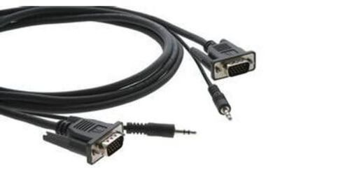 Kramer Molded 15-pin HD(Male-Male) Flexible  Cable with Audio (25') - C-MGMA/MGMA-25