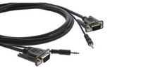 Kramer Molded 15-pin HD(Male-Male) Flexible  Cable with Audio (25') - C-MGMA/MGMA-25