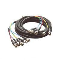 Kramer Molded 5 BNC (Male - Male) Cable (50') - C-5BM/5BM-50