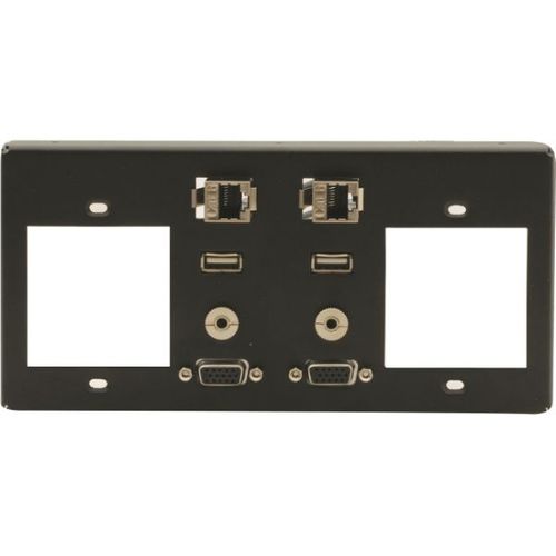 Kramer nd connectors that Includes: 2X RJ45, 2XUSB,2X AUDIO, 2X VGA - T4F-2S
