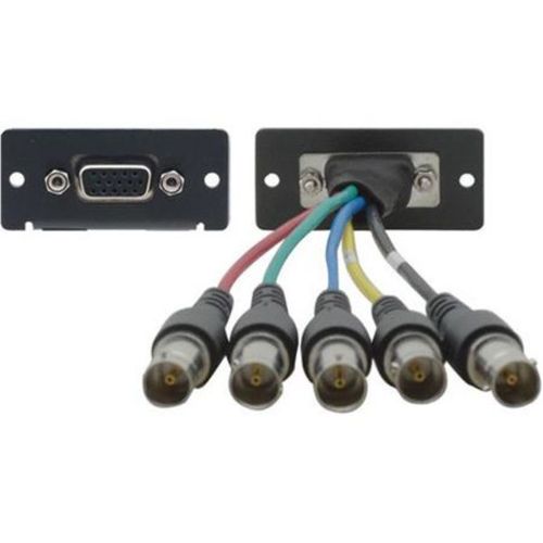 Kramer Wall Plate Insert - 15-Pin HD Breakout - WX-F5B(G)