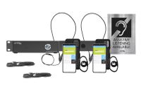 Listen Technologies 2 Channel Wi-Fi System with 2 Receivers (Dante) - LWS-10-A1-D