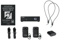 Listen Technologies  2 Channel Wi-Fi System with 2 receivers - LWS-02-A1