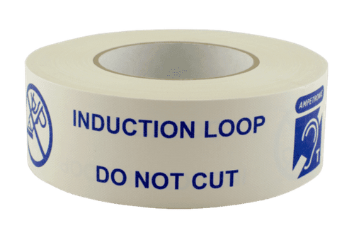 Listen Technologies Adhesive warning tape - 50mm wide x 50m reel - ACWP50