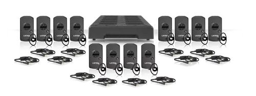 Listen Technologies Advanced Intelligent DSP IR Receiver 12-Pack - LP-51-IR-01