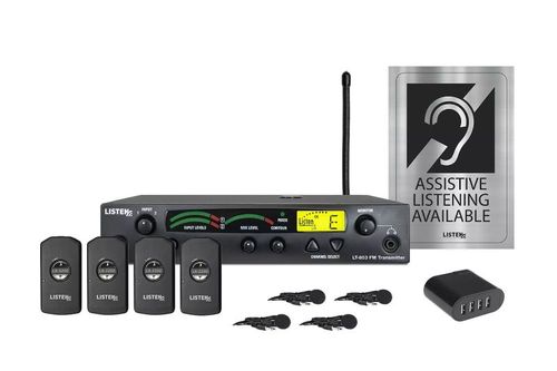 Listen Technologies Assistive Listening DSP Value Package (72 MHz) - LP-4VP-072-01