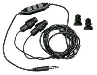 Listen Technologies Headset 6 (Protective Ear Buds w/Mic) - LA-456