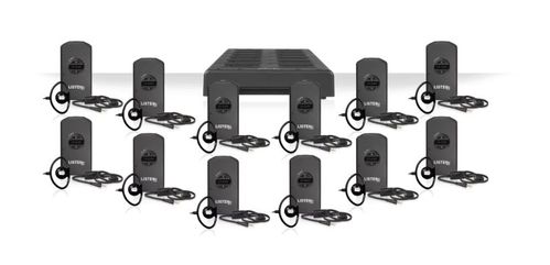 Listen Technologies Intelligent DSP RF Receiver 12-Pack (72 MHz) - LP-41-072-01