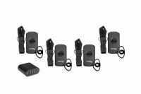 Listen Technologies Intelligent DSP RF Receiver 4-Pack (72 MHz) - LP-39-072-01
